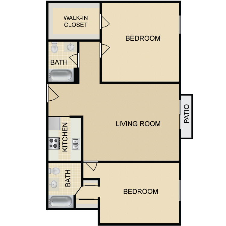 Floor plan image of B6