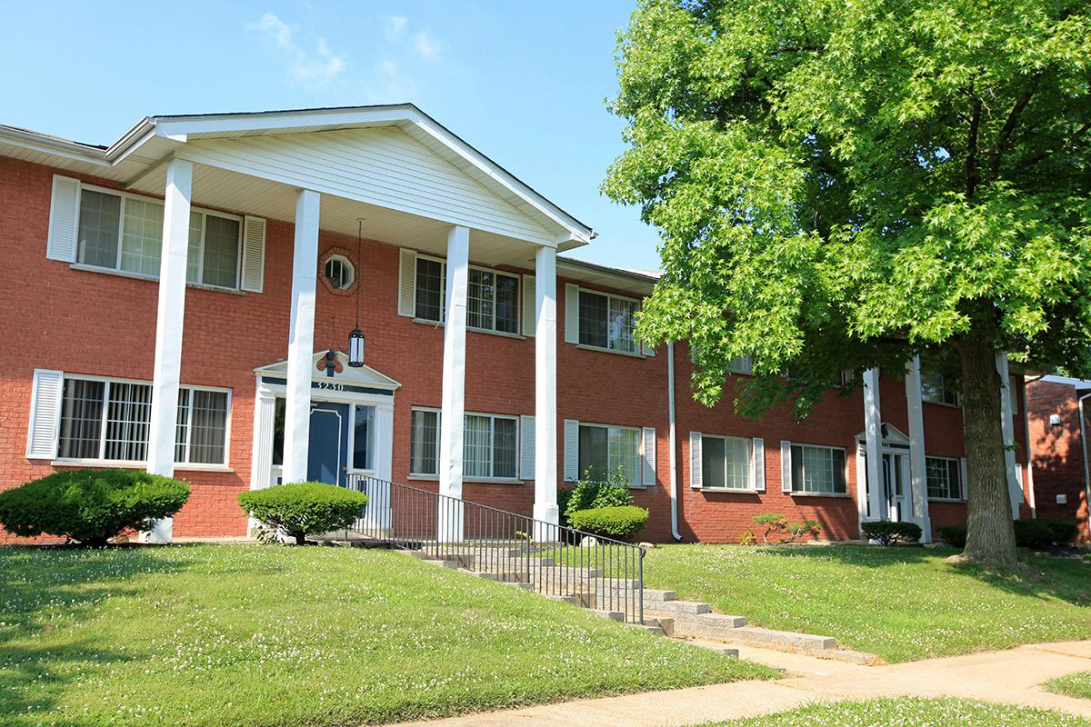 a large lawn in front of a house