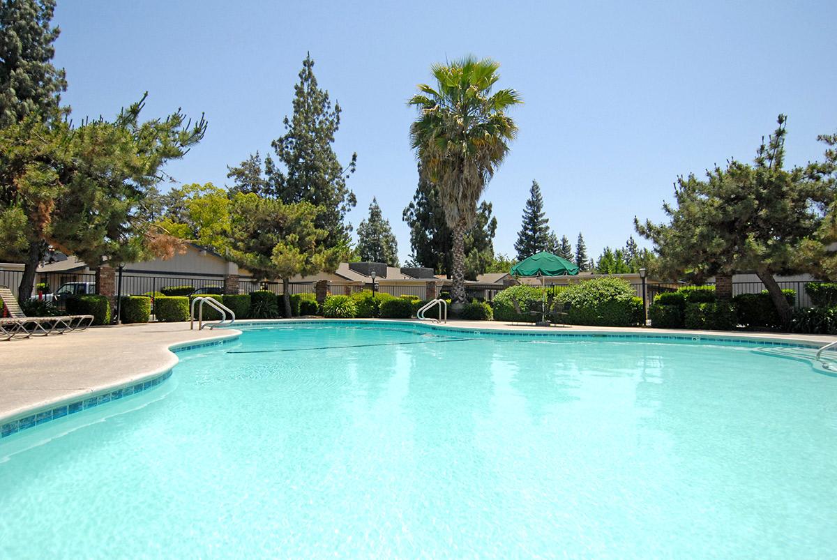 This is the pool at Rancho Sierra