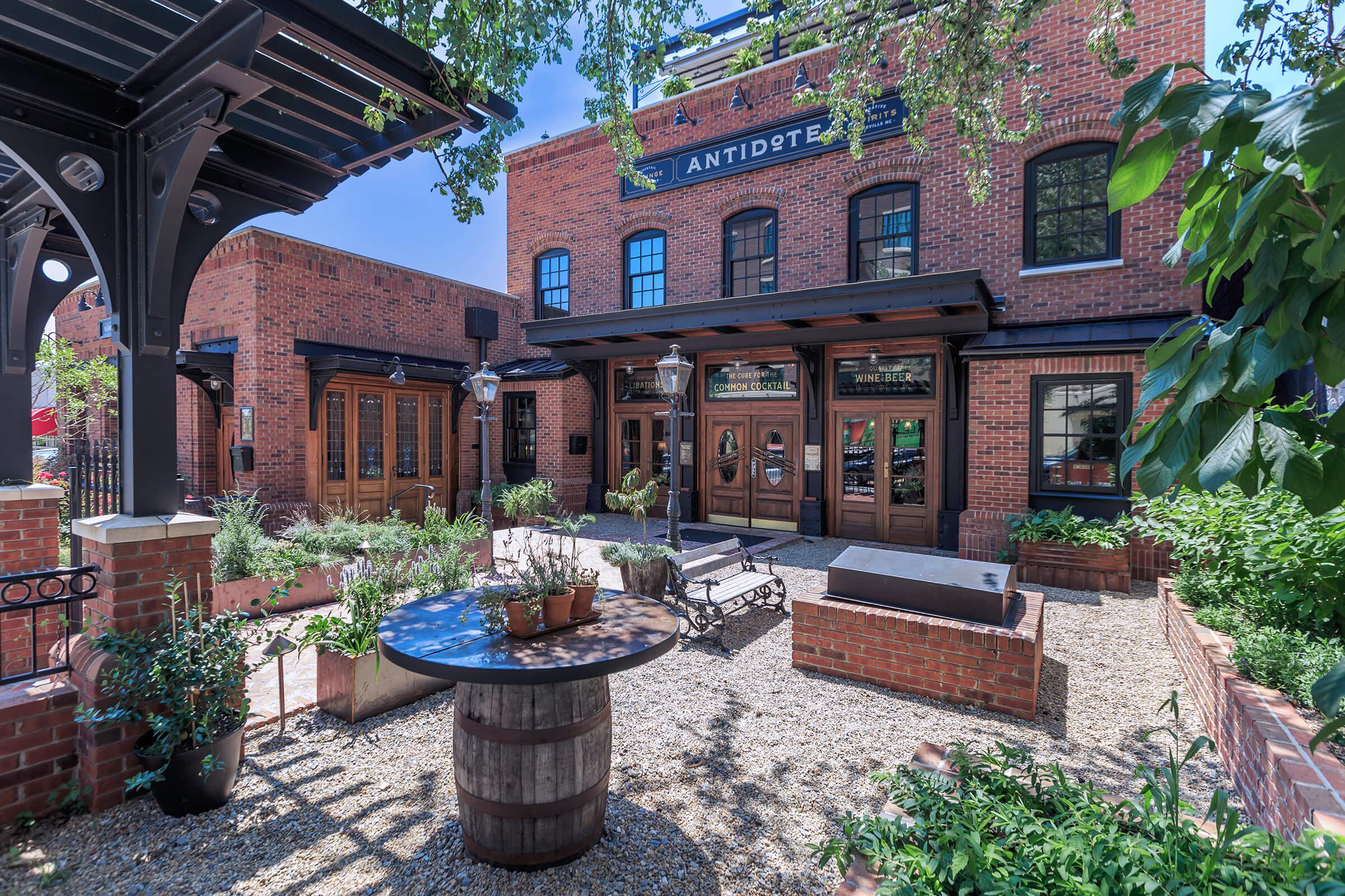 Enjoy the outdoors at The Lofts at South Slope in Asheville, North Carolina.