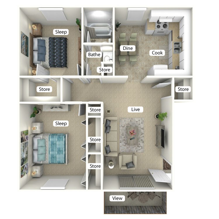 Floor plan image of The Seaboard