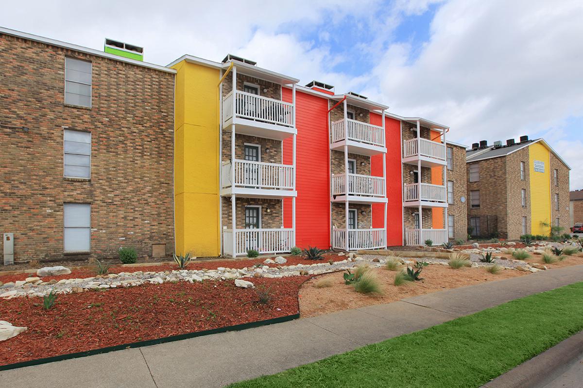 a large brick building