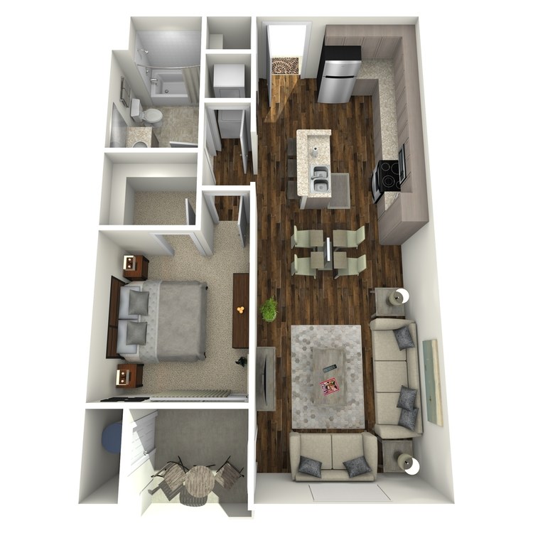 Floor plan image of 1A