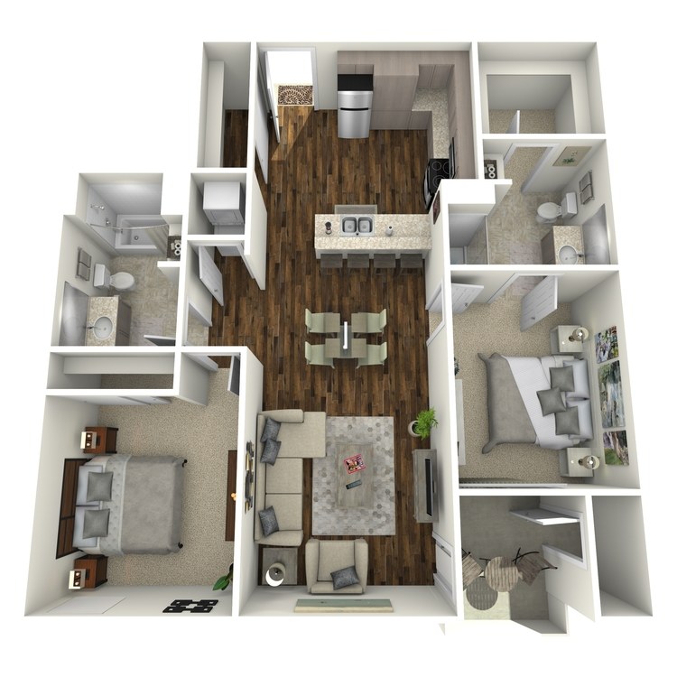 Floor plan image of 2A Type A