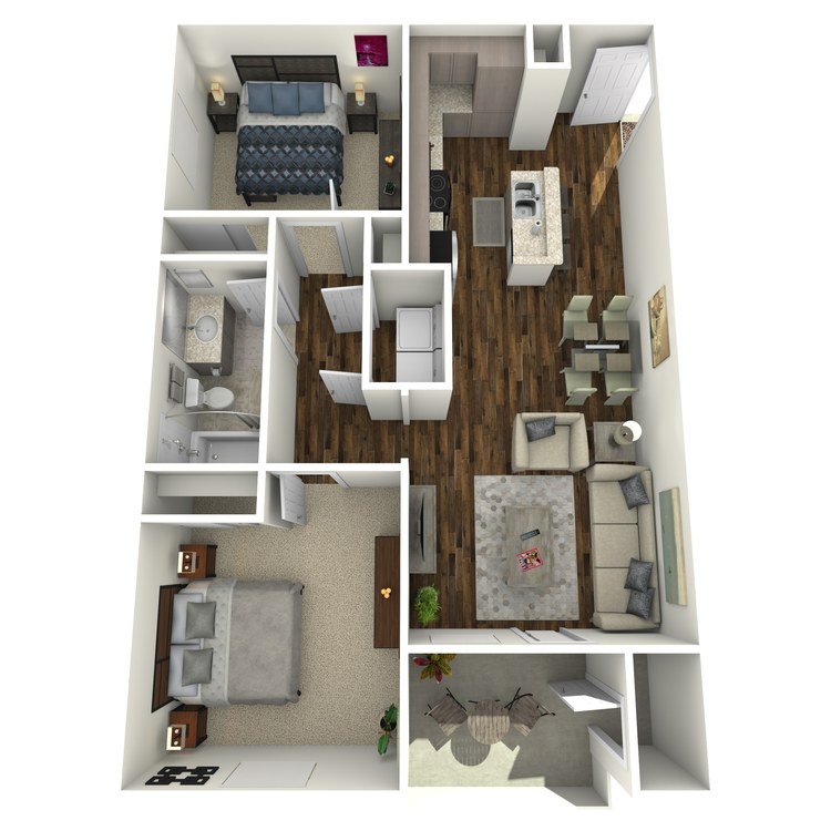 Floor plan image of 2A