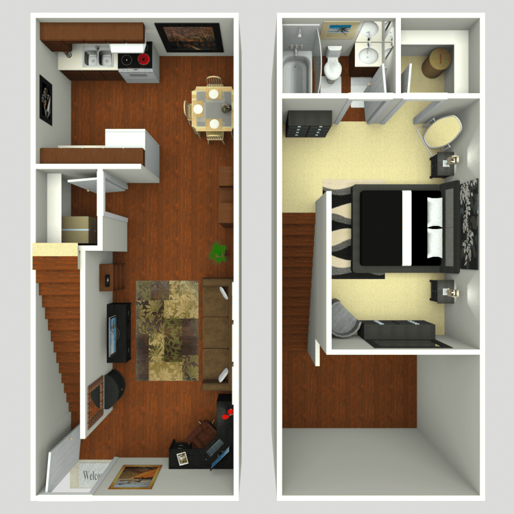 Floor plan image of The Loft
