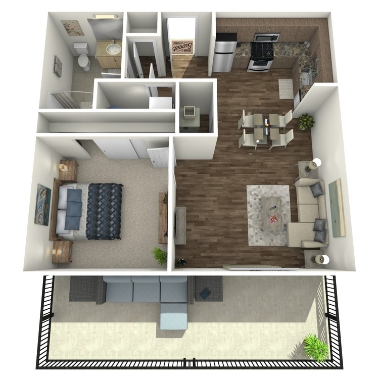 Floor plan image of Penthouse 35