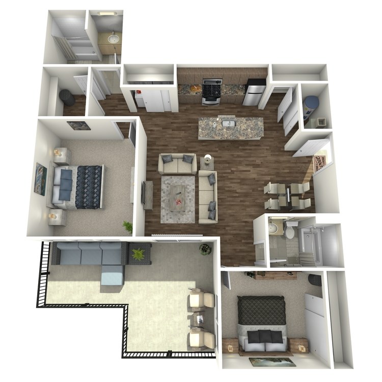 Floor plan image of Penthouse 15