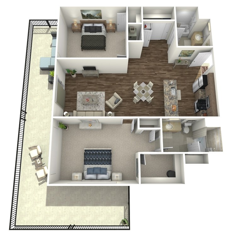 Floor plan image of Penthouse 08