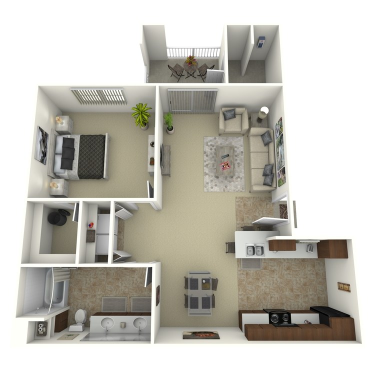 Floor plan image of Harbor