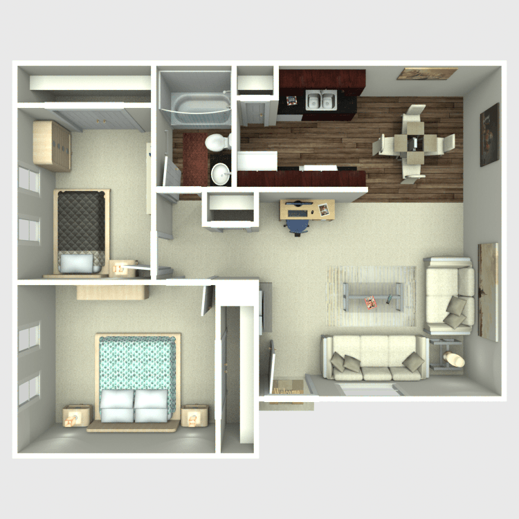 Floor plan image of The Pecan
