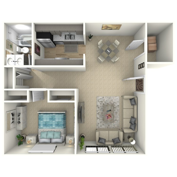 Floor plan image of A1
