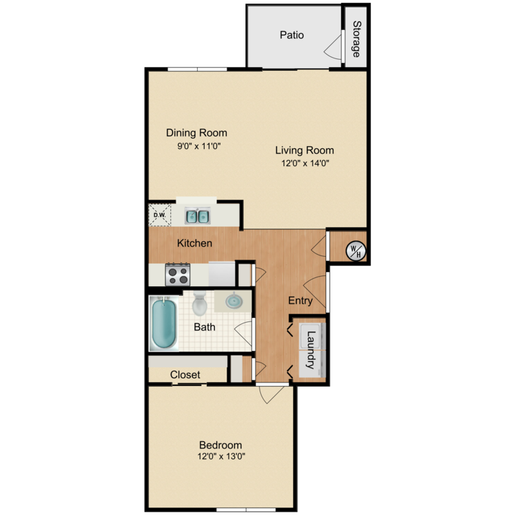 Floor plan image of Aspen