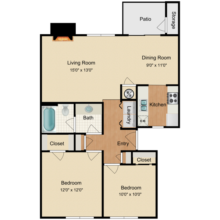 Floor plan image of Beech