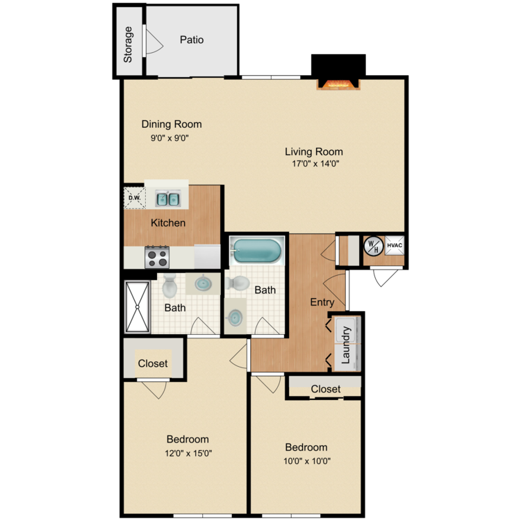 Floor plan image of Birch