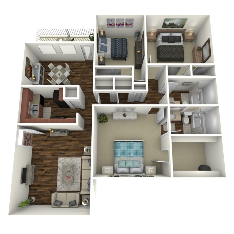 Floor plan image of C1