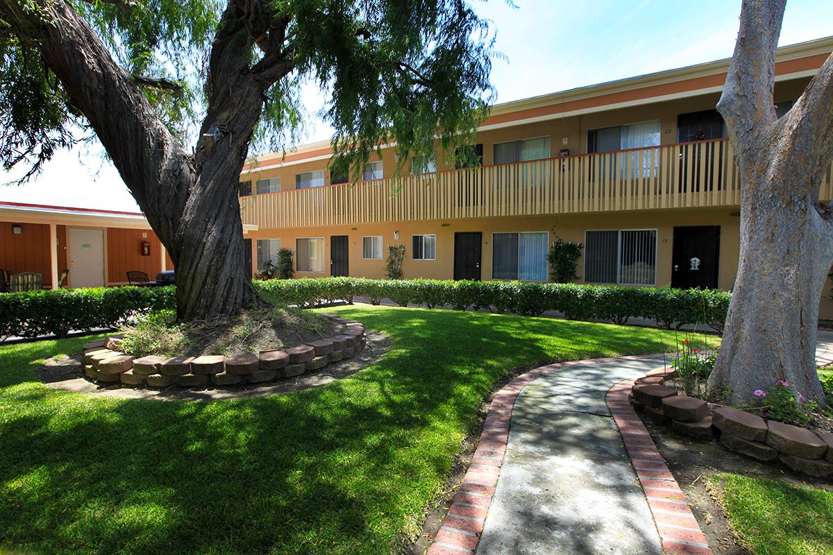 a large lawn in front of a house