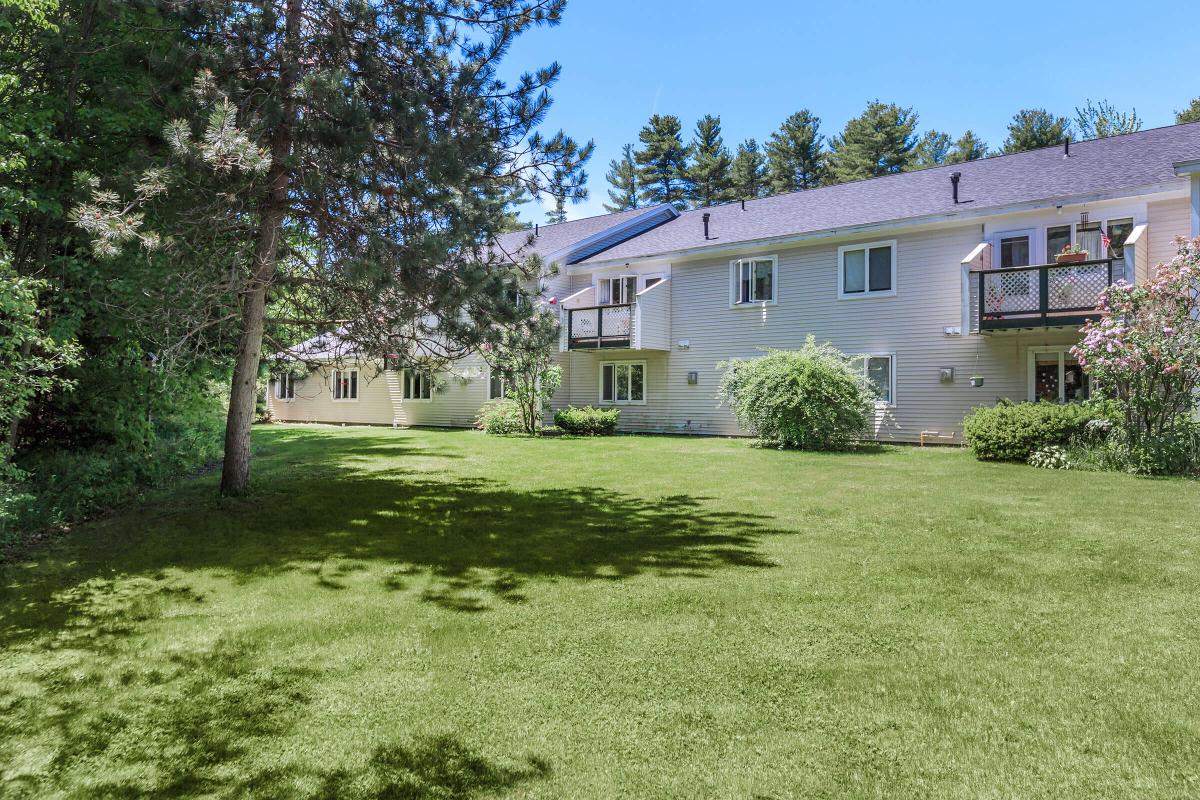 a large lawn in front of a house