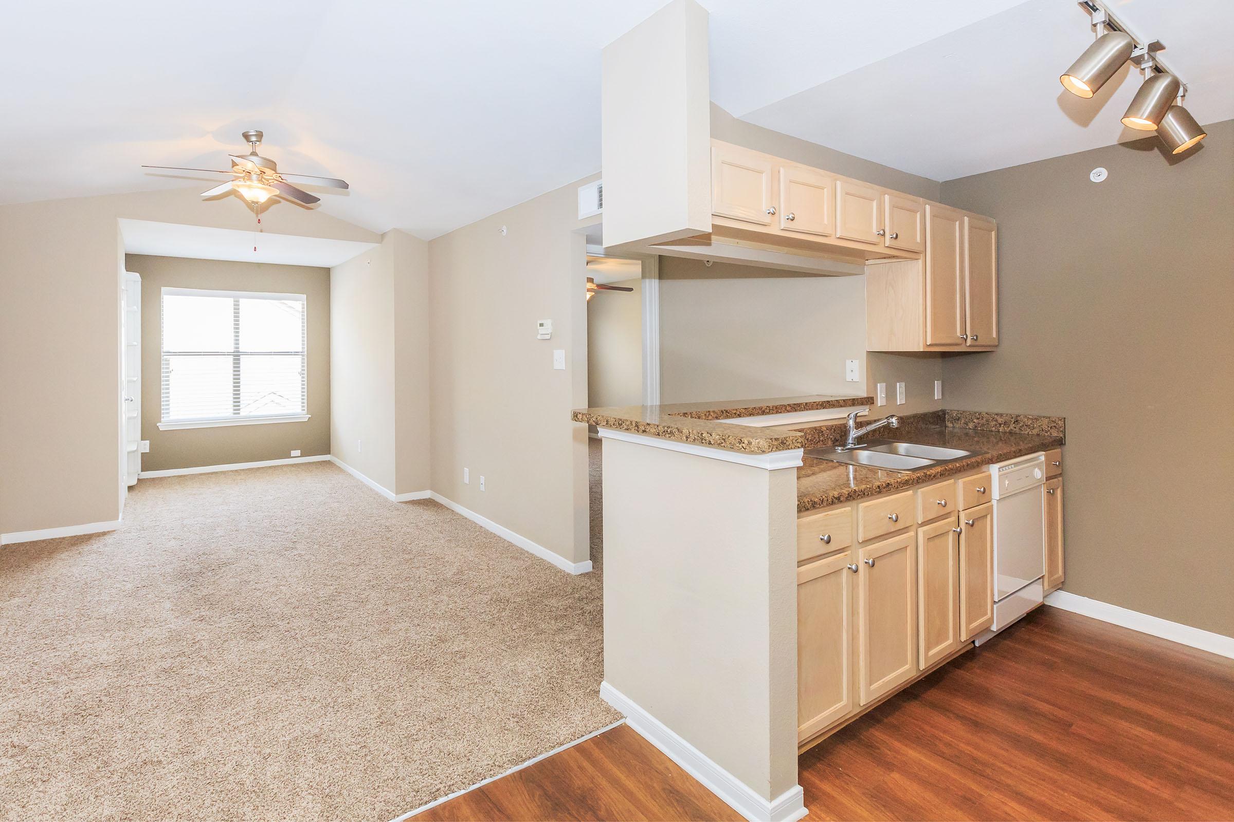 a room with a wooden floor