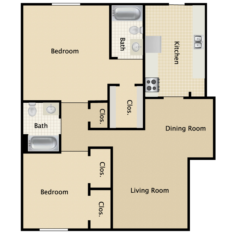 Floor plan image of B1
