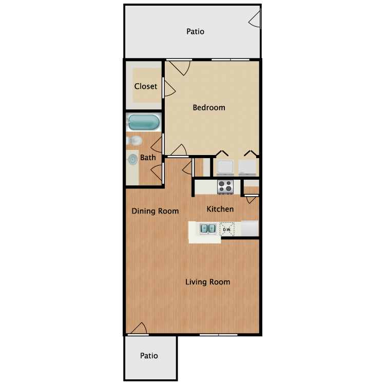 Floor plan image of C