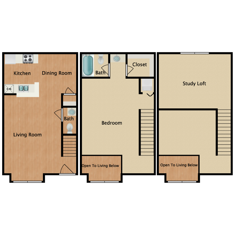 Floor plan image of J2