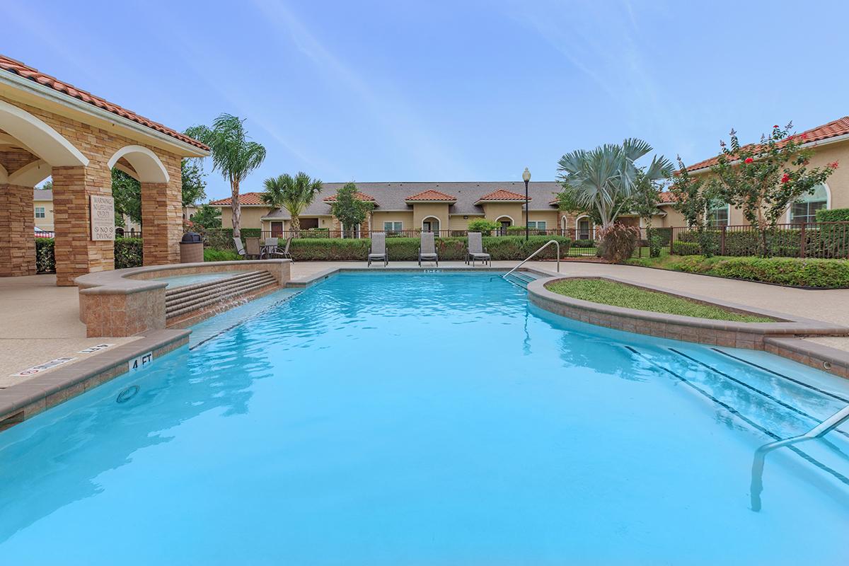 a large pool of water