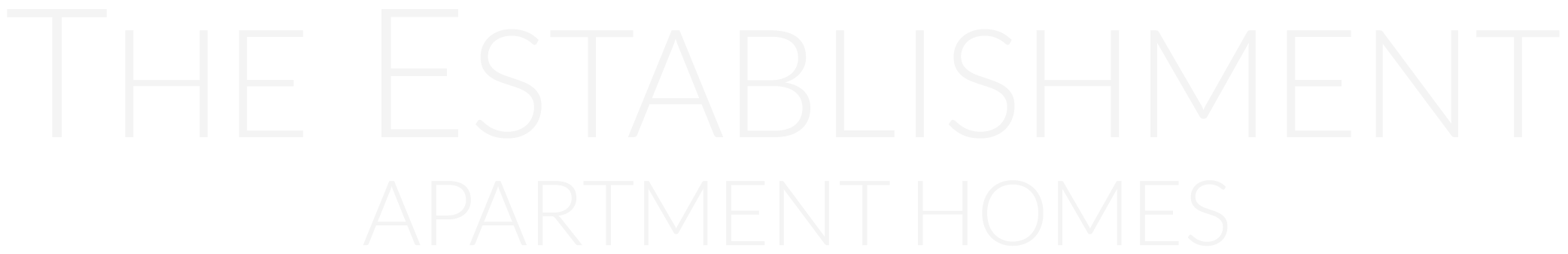 The Establishment ebrochure logo