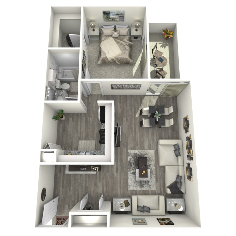Floor plan image of A1