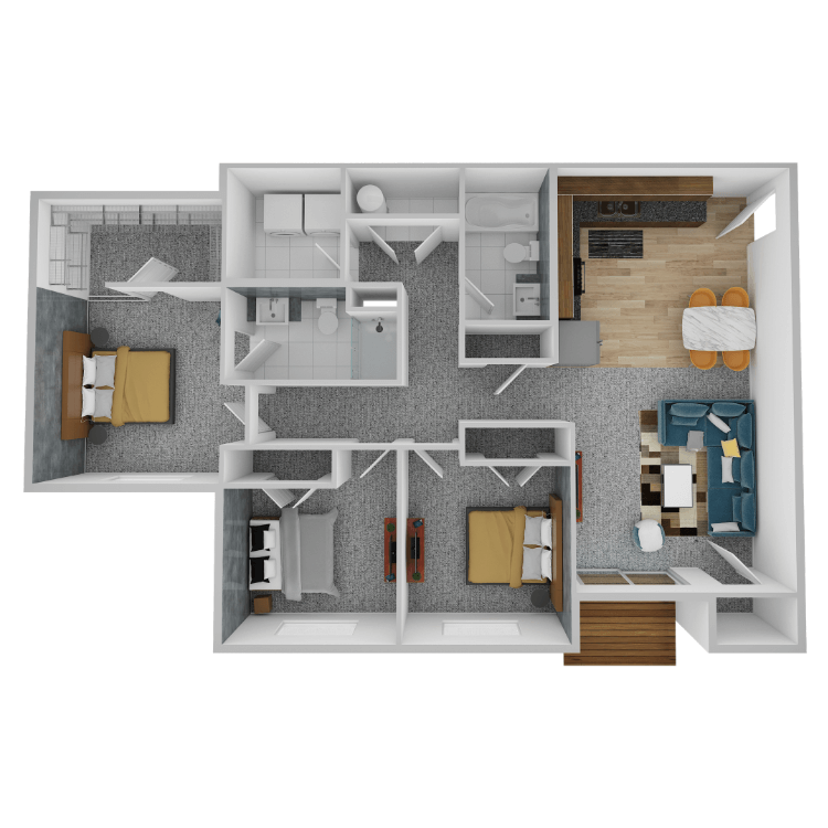 The Solano floor plan image