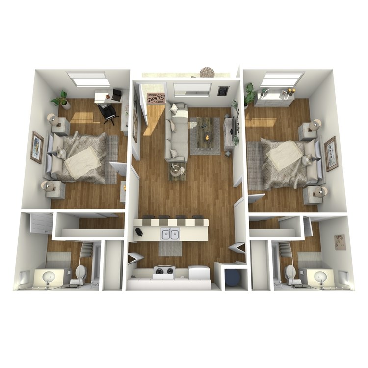 Floor plan image of Santa Fe