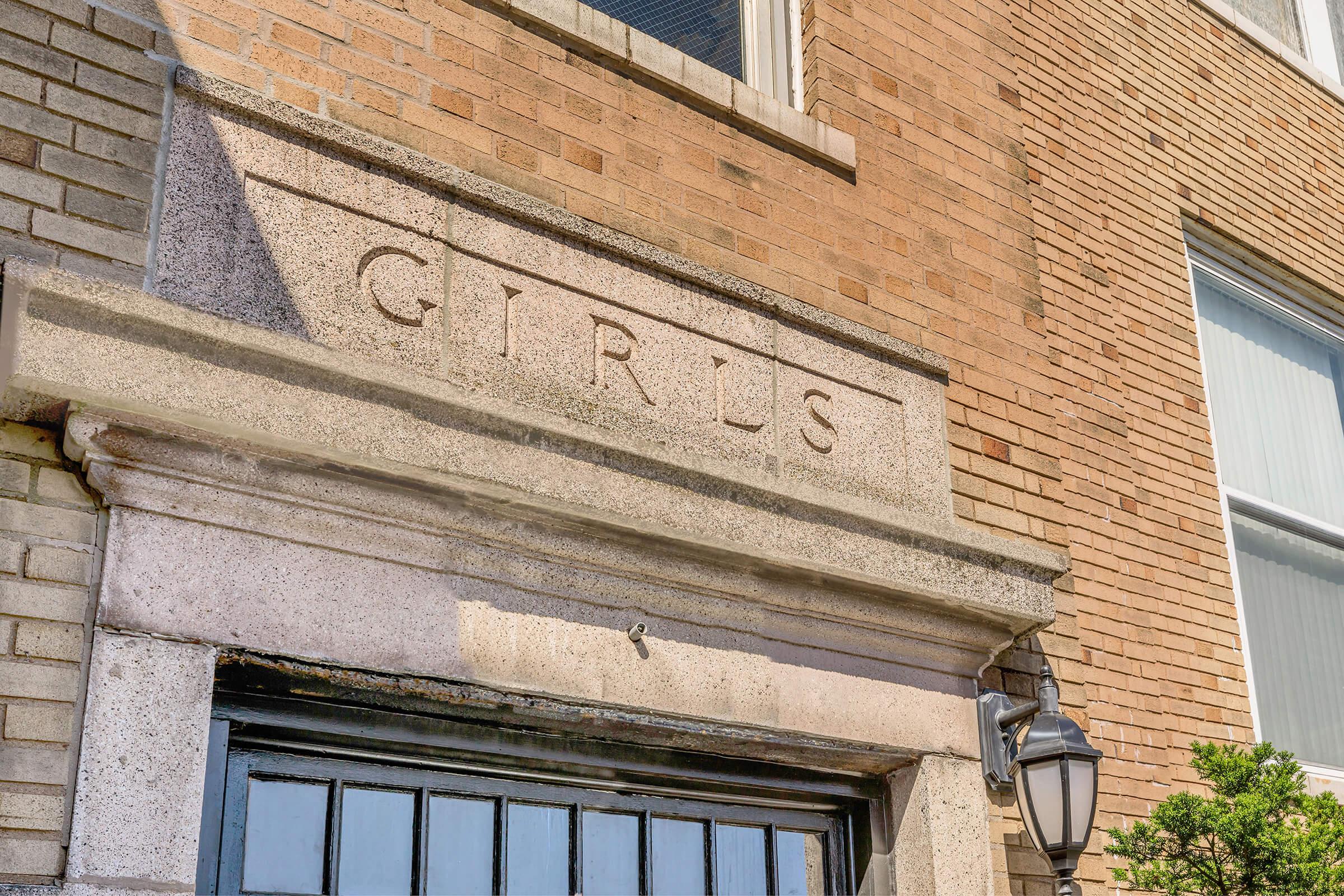 a large brick building