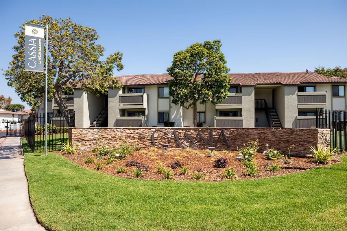 a large lawn in front of a house