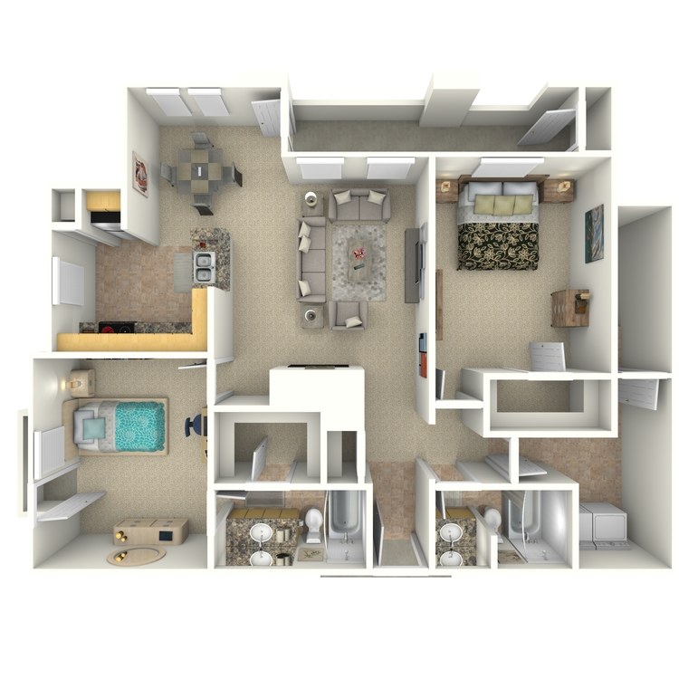 Floor plan image of B2b