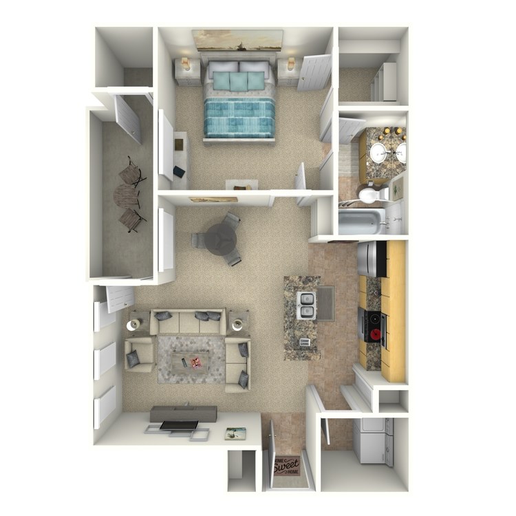 Floor plan image of A1