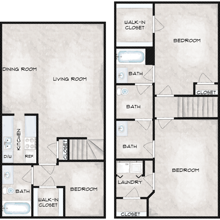 3 Bedroom Rental – 9540 Kempwood Drive, Houston, TX, 77080