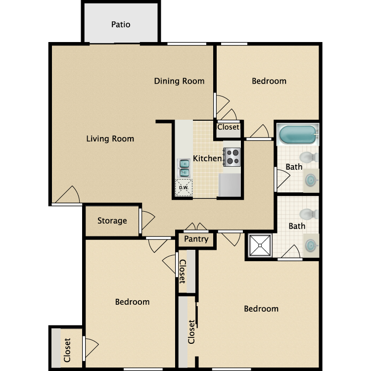 Floor plan image of Plan C
