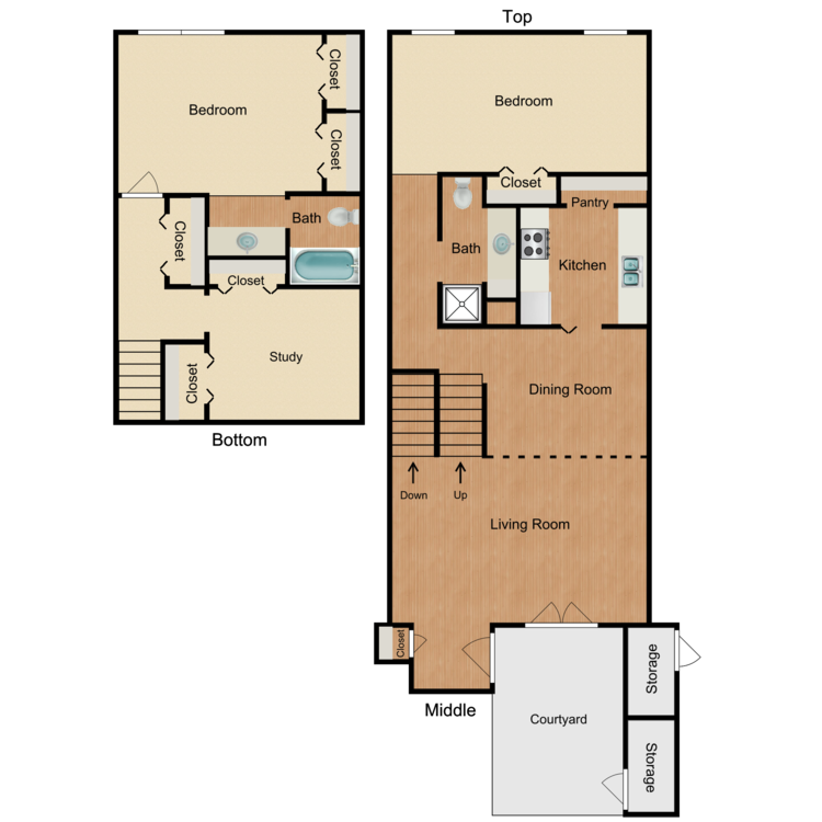 Floor plan image of Page