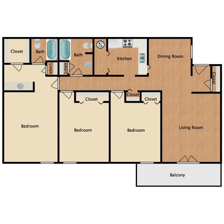 Floor plan image of Percy