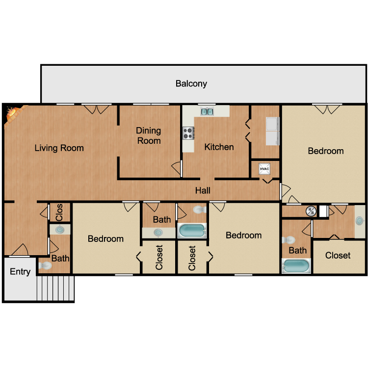 Floor plan image of Harpeth