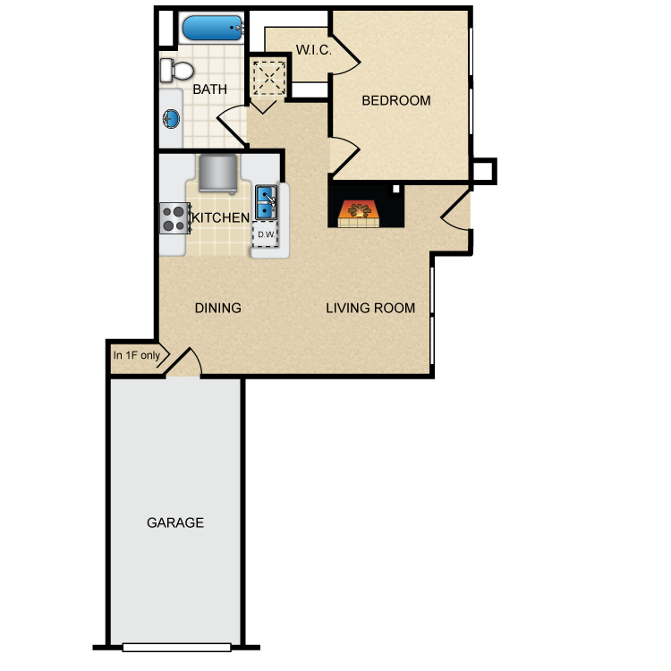 Floor plan image of Via Roma