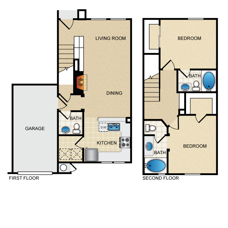 Floor plan image of Via San Lucia