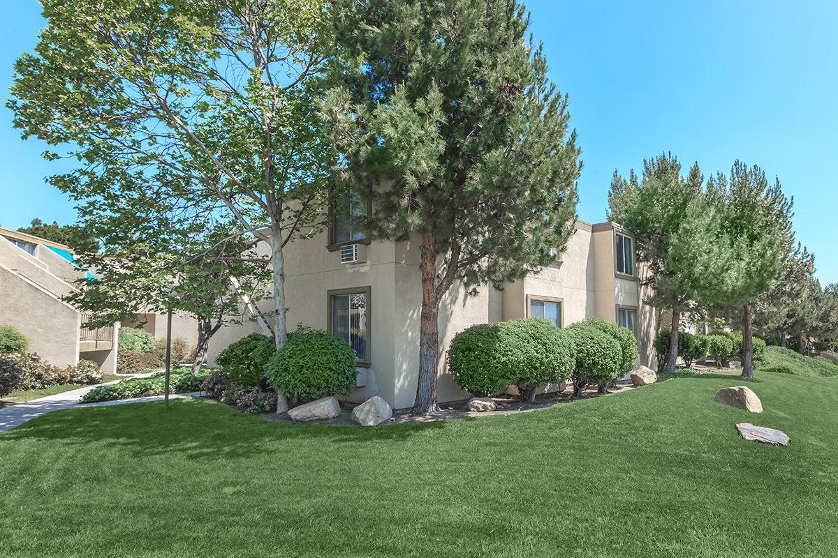 a large lawn in front of a house