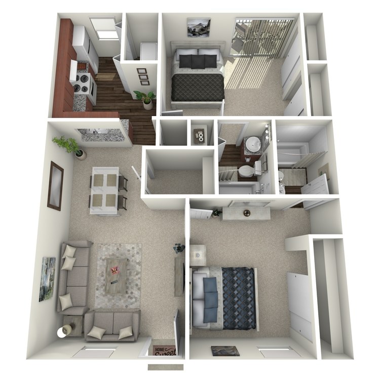 Floor plan image of B2