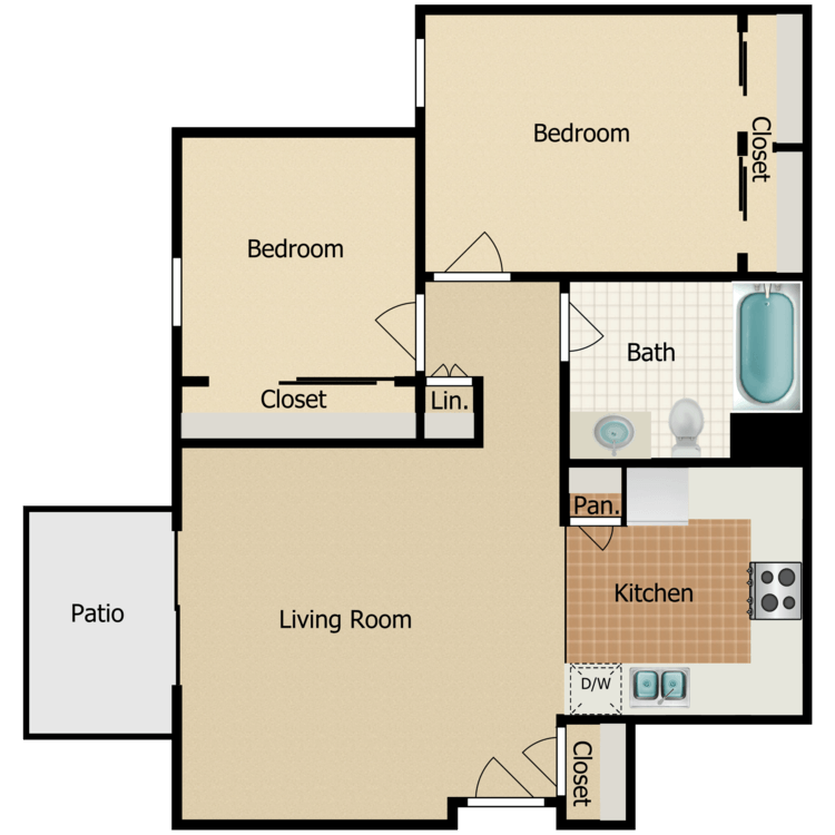 Floor plan image of Plan 5