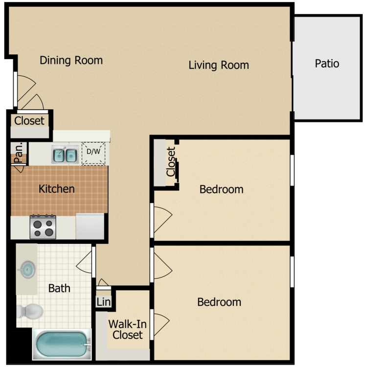 Floor plan image of Plan 6