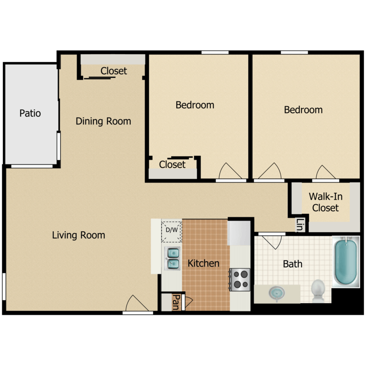 Floor plan image of Plan 7