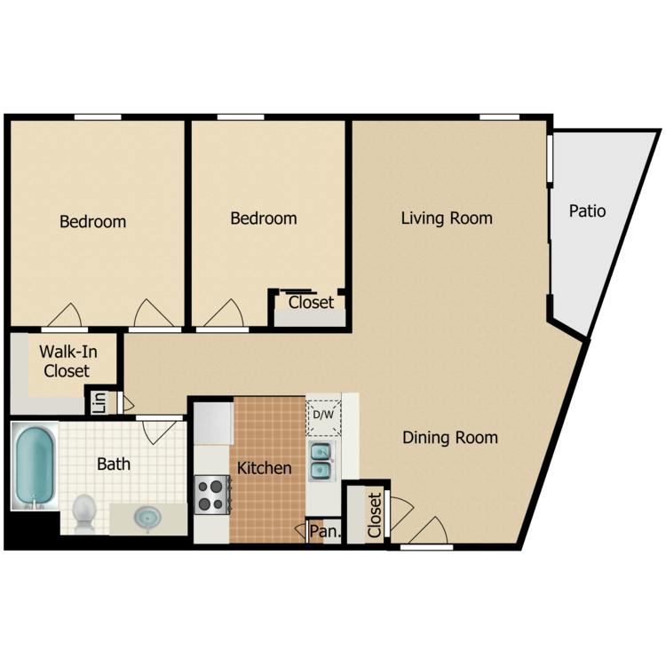 Floor plan image of Plan 8