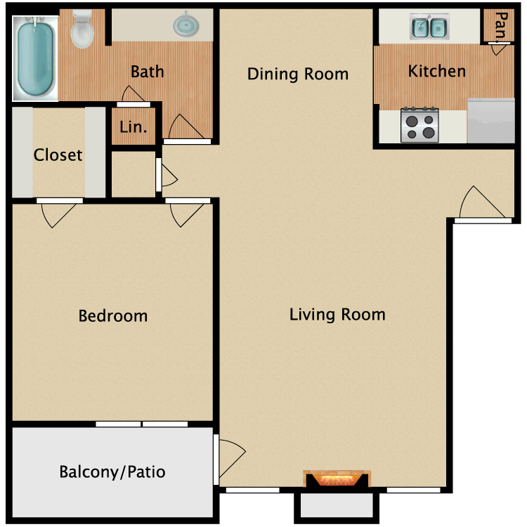Floor plan image of Alexandra
