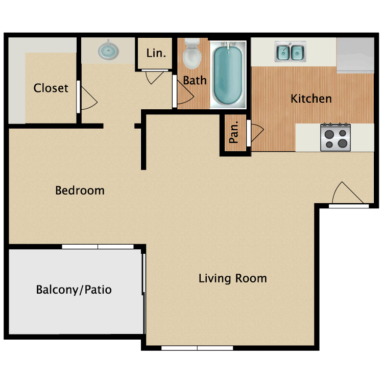 Floor plan image of Jill